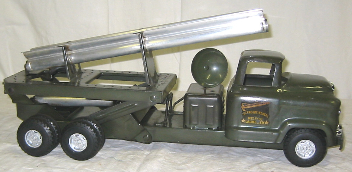 Buddy L GMC rocket launcher